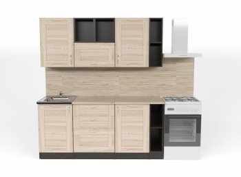 Кухонный гарнитур Томилла макси 4 1800 мм (Герда) в Полевском - polevskoj.mebel-e96.ru