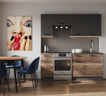 Кухонный гарнитур Трансильвания 2000 мм в Полевском - polevskoj.mebel-e96.ru