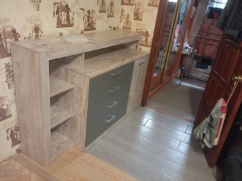 Комод Ангара дуб юкон (Миф) в Полевском - polevskoj.mebel-e96.ru