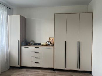 Спальный гарнитур Ева сатин, модульный (Памир) в Полевском - polevskoj.mebel-e96.ru