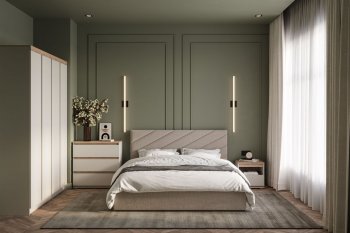 Кровать двуспальная Юта (БМ) в Полевском - polevskoj.mebel-e96.ru